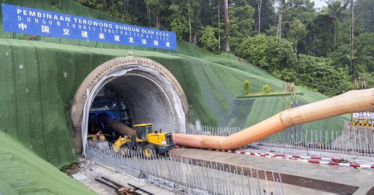 Malaysia East Coast Rail Link – Phase 2 P2 Tunnel Section_